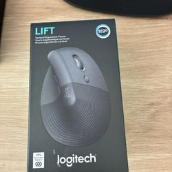 Logitech - Lift Vertical Wireless Optical Ergonomic Mouse- Wireless