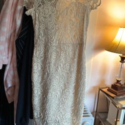 Ivory Lace Dress