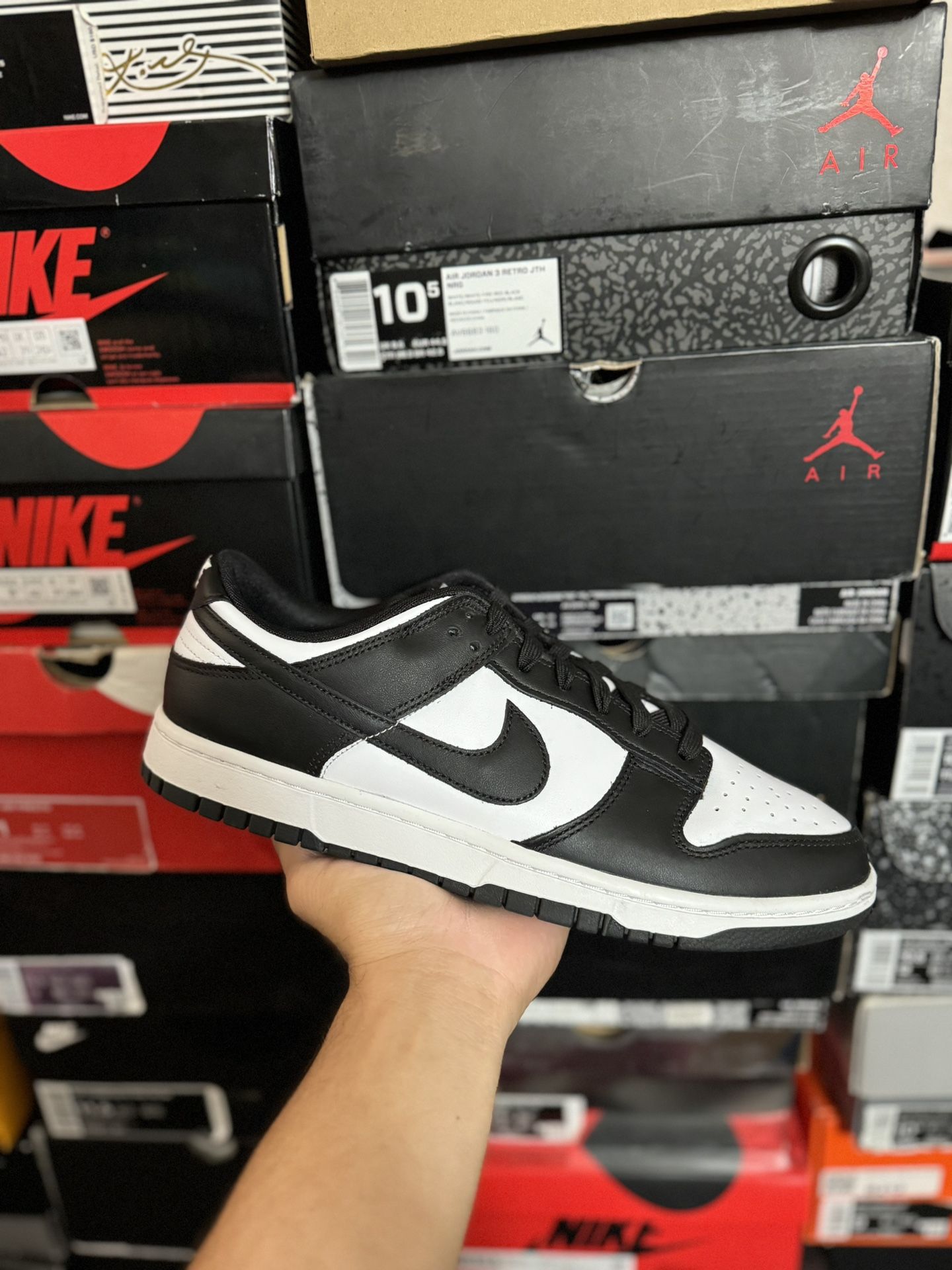 DS Nike Dunk Low Panda size 11,11.5