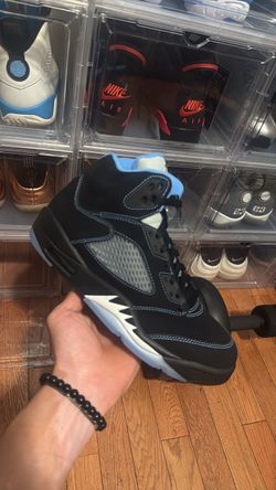 Air Jordan 5 Black University Blue Sneaker
