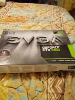 Used GeForce GTX1060 6 gb