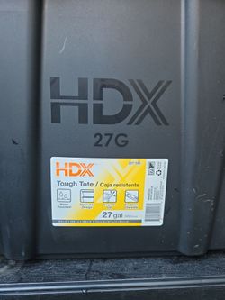 Storage totes with lids - 6 Available in Ballard