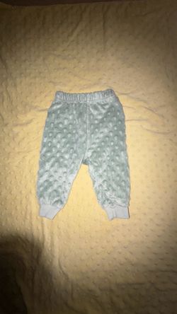 Baby Minky Dot Jogger Pants