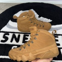 Jordan 9 Retro Boot NRG Wheat 2018 (Size 10.5)