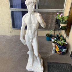 White Statue Of David