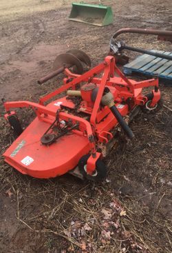 Tractor mower attachment