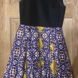 Floral Dress With Pockets 