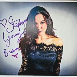 8x10 Autographed Photo Of Stephanie Brehm Young