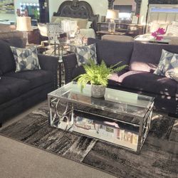 TAX SEASON SALE!!! Sofa & Loveseat/ Made In The USA/ Available In Different Colors & Materials 