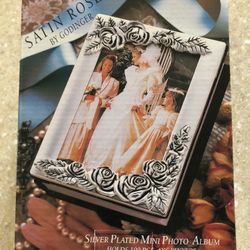 Silver Plated Mini Photo Album