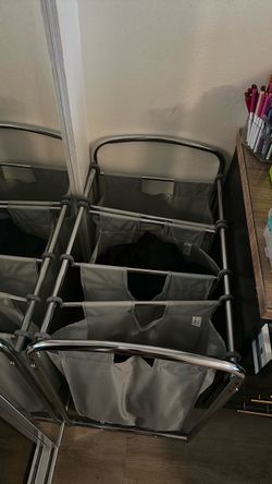 3 section hamper