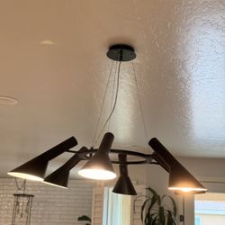 Modern Black Chandelier Light Fixture