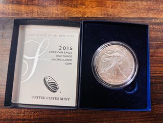 2015-W American Silver Eagle 🦅 Burnished Coin