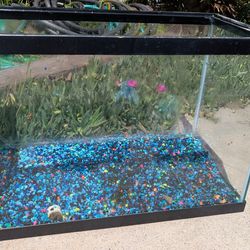 20 gal fish tank twenty gallon aquarium no leaks terrarium watertight no cracks
