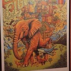 Stick Figure Framed Poster