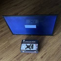 Vidao 40" inch tv with mount and fire stick