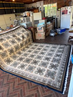 Egyptian Weav-Lon Heatset Polyolefin Area Rug 131β x 93β