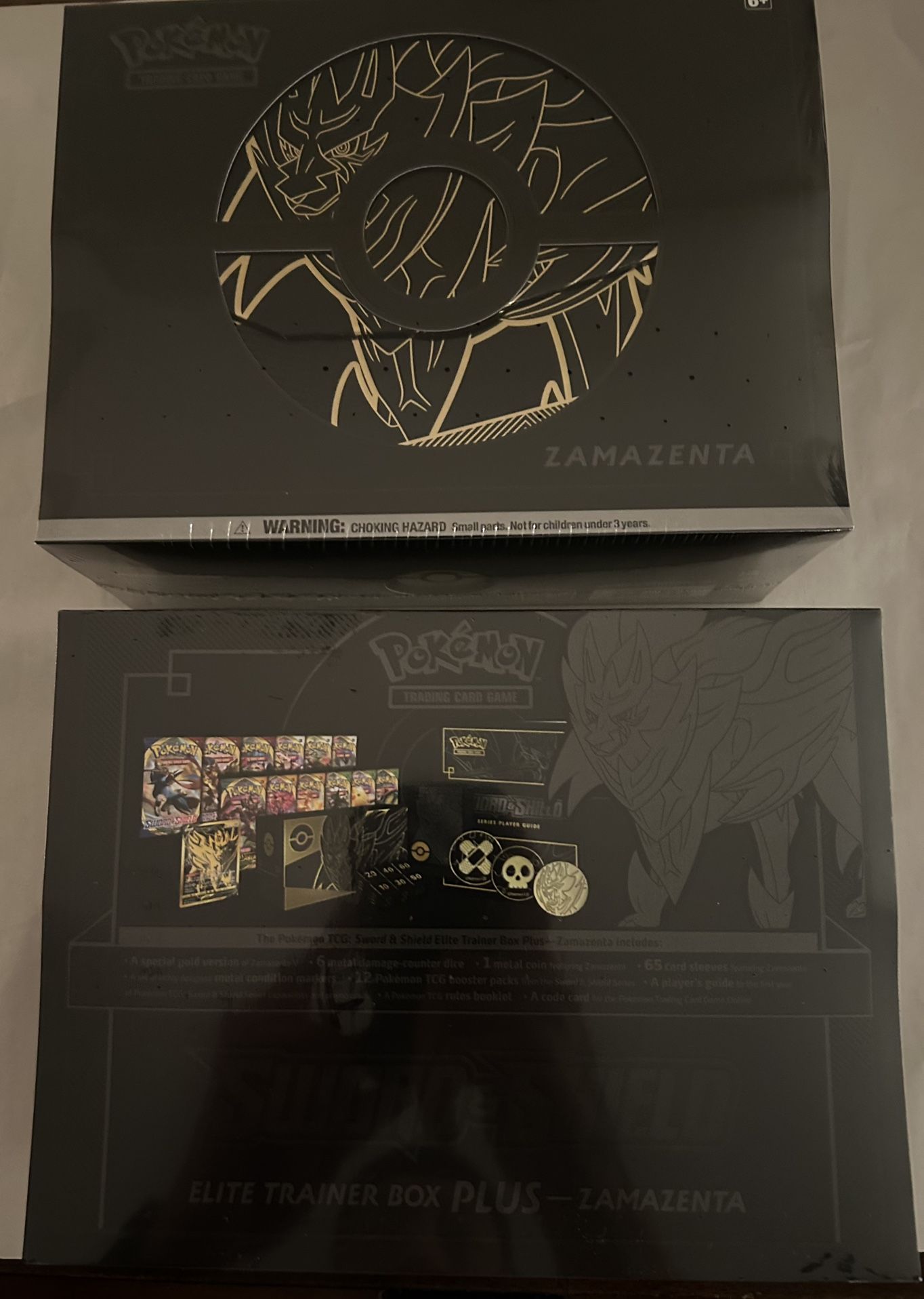 Pokemon Sword & Shield Zamazenta Etb Plus Bundle