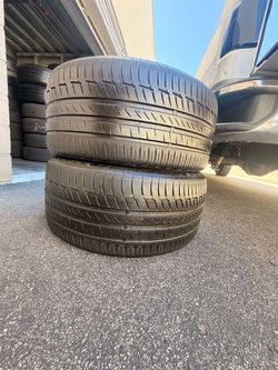 275/35/22 Continental premiumcontact6 60%+ tread (2)
