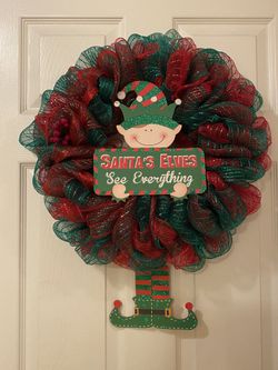 “elf” Christmas Wreath