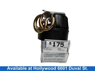 Gucci 400593 Black Belt / Buckle