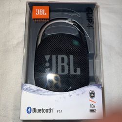 JBL CLIP 4 PORTABLE SPEAKER BLUETOOTH-BLACK-NEW IN THE BOX