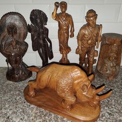 Wood Statues 