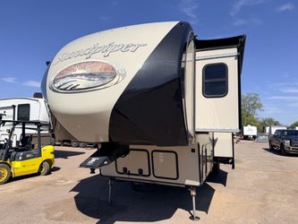 2018 Forest River Sandpiper 379 front living room