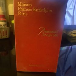 Maison Francis Kurkdjian Paris Paccorat Rouge 540