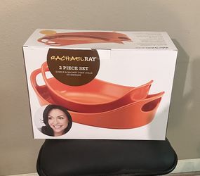 Rachael Ray 2 Piece Set Oven Ovals Stoneware