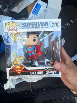 DC Comics Jim Lee Superman Gamestop Exclusive Deluxe Funko Pop