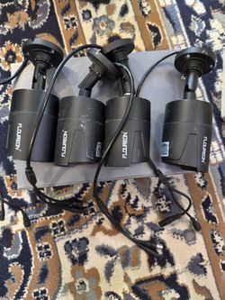4  Security Cameras Only No Dvr
