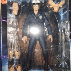 Neca Terminator 2 T1000 Motorcycle Cop