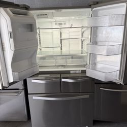 36” WHIRLPOOL REFRIGERATOR FRIDGE NEVERA HELADERA GOOD CONDITION WORKING DELIVERY FREE AND WARRANTY FOR 4 MONTHS