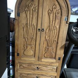 Spanish Wood Cabinet 