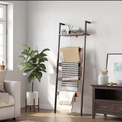 Leaning Ladder Shelf