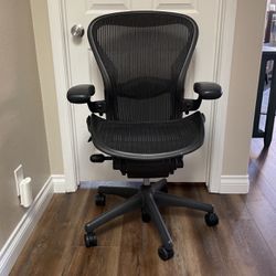 Herman Miller Aeron Chair Size B w/ Lumbar Support (2 Of These)