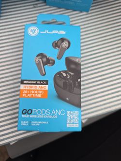 Jlab go pods ANC midnight black