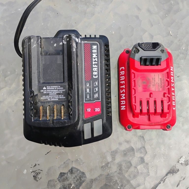 Craftsman Battery & Charger