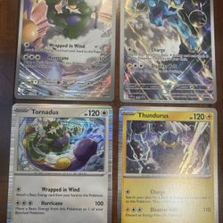 Pokemon Thundurus SVP209 & Tornadus SVP210 Lot White Flare Black Bolt NM ⚡️🌪️