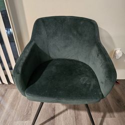 Green Velvet Chair