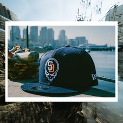 Padre grateful dead new era hat