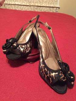 Leopard Fabric Shoes