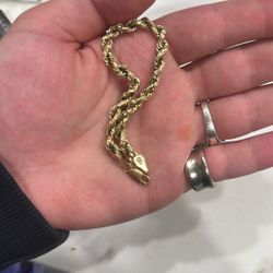 10k Rope Bracelet 