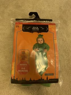 Brand New- Pea in the Pod Infant Costume. 0-6 Months