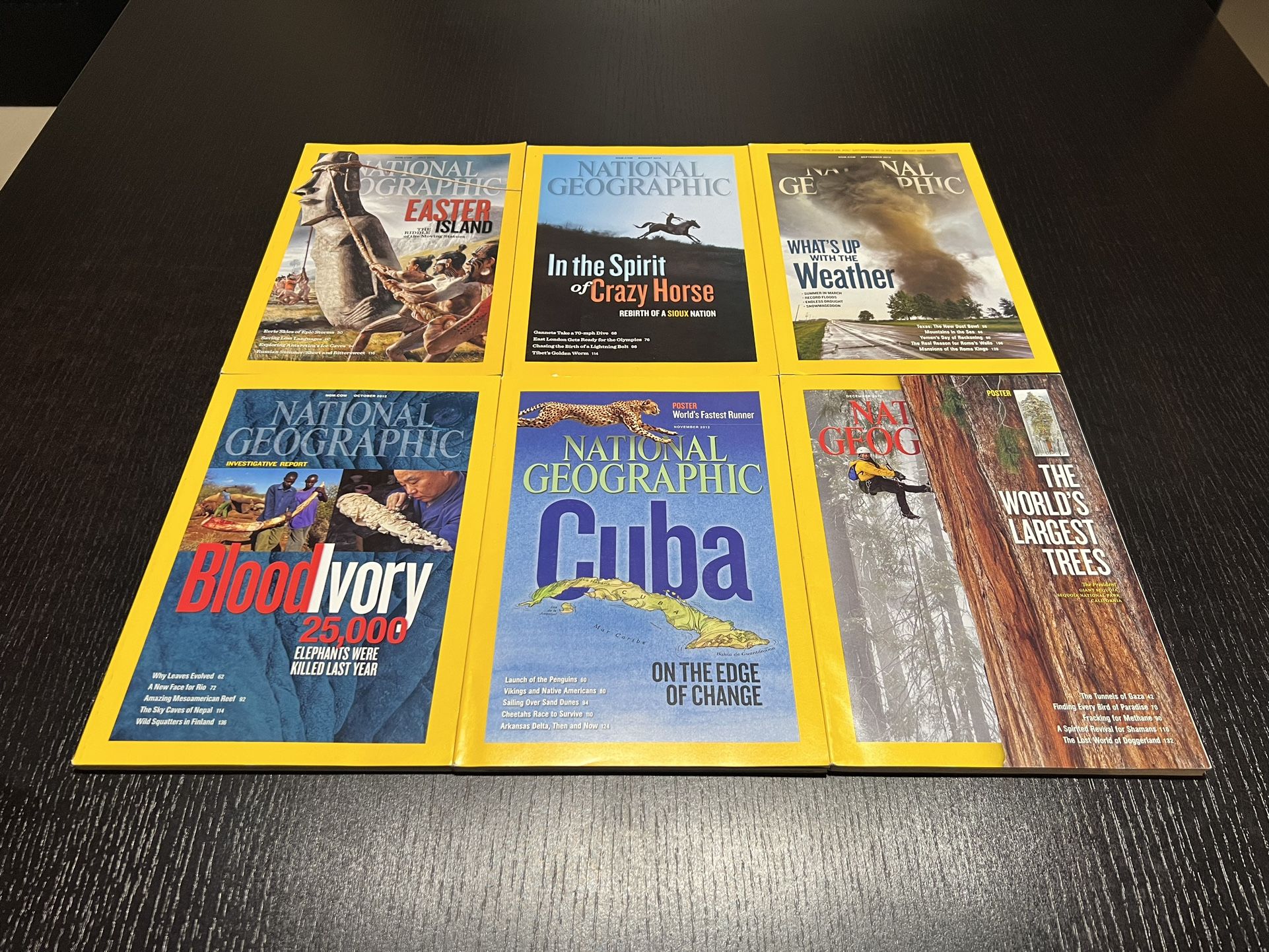 National Geographic Magazine - 2012 - Last 6 Months