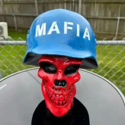 Bill’s Mafia Skull Statue