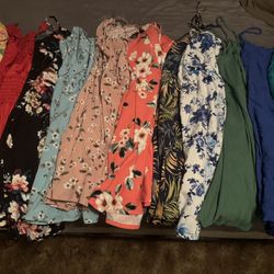 Lot Of 11 Dresses (med) 
