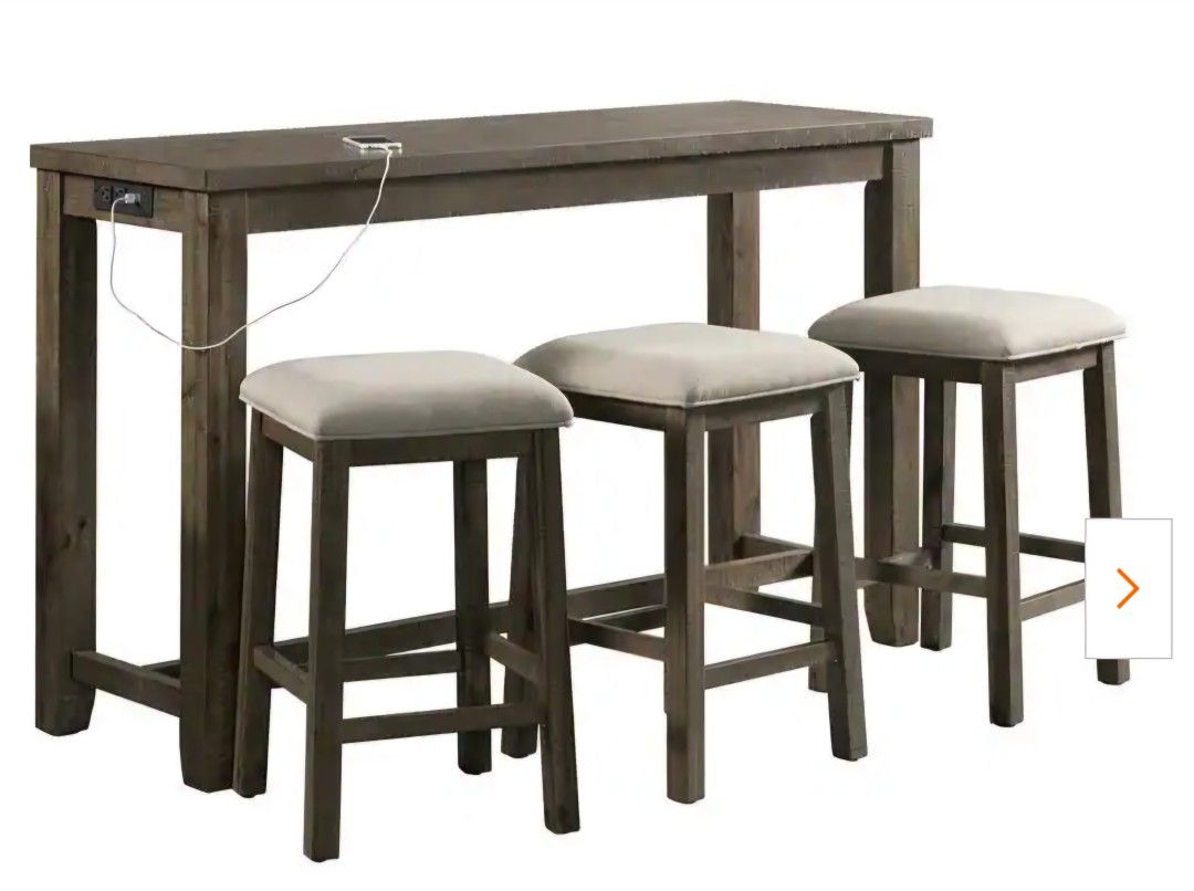 Bar Table With Stools