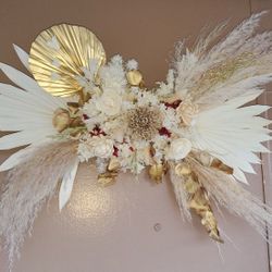 pampas backdrop decore